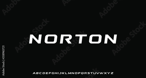 Norton, FUTURISTIC ELEGANT AND BOLD MODERN TYPEFACE
