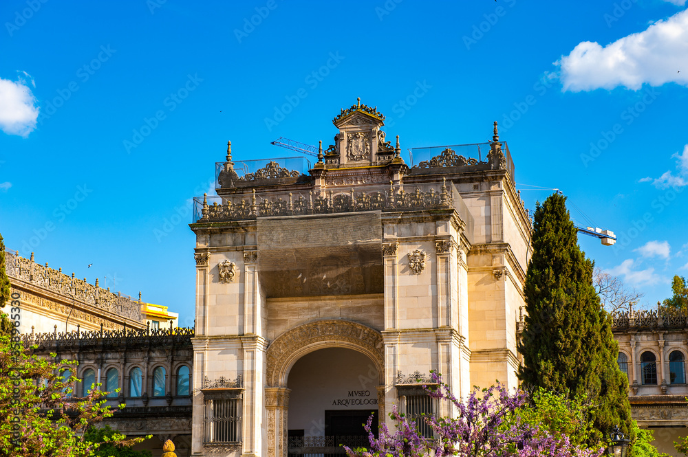 Obraz premium It's Archeological museum, Seville, Spain