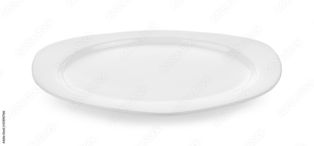white plate on white background white plate on white background