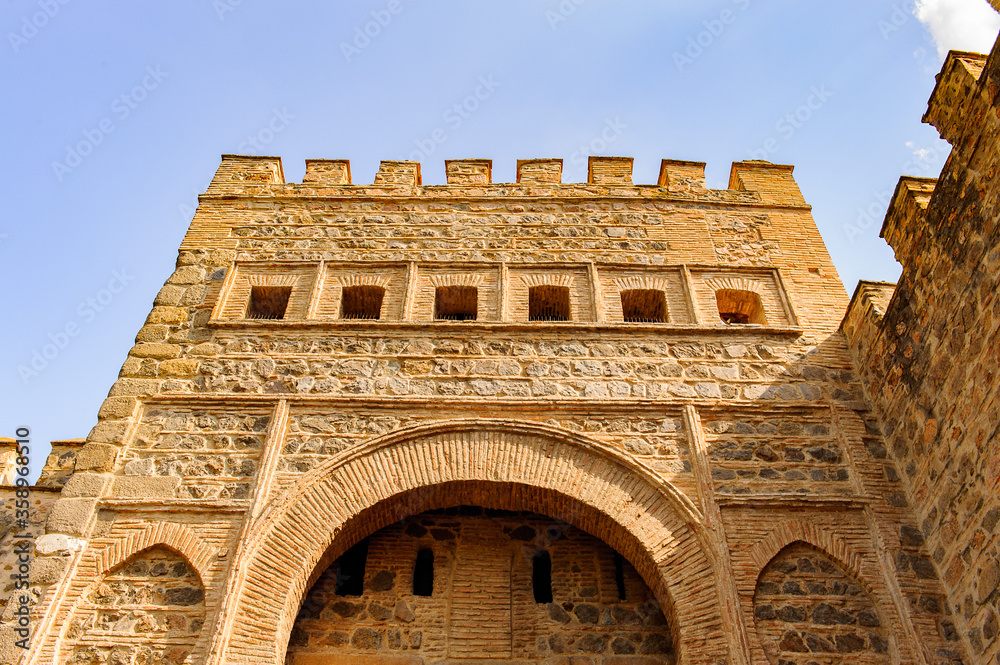 Gate of the Old city of Toledo, Spain, UNESCO World Heritage