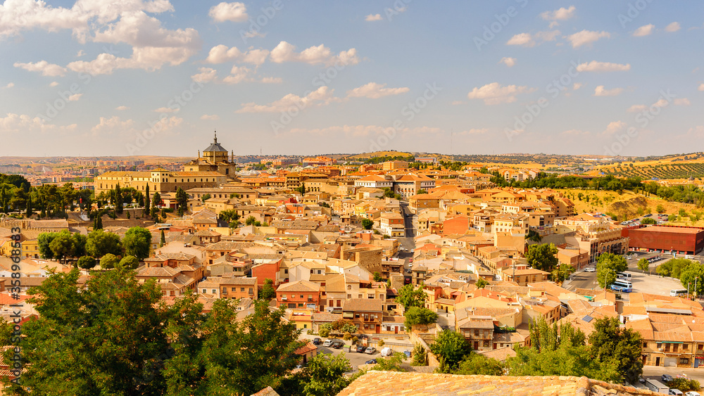 Cityscape of Toledo, Spain.