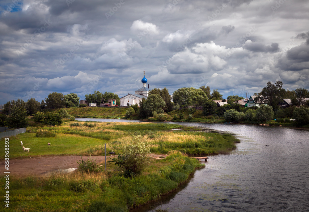 View of the old churches of the city of Suzdal. Vladimir region, Russia. View of the old churches of the city of Suzdal. Vladimir region, Russia.