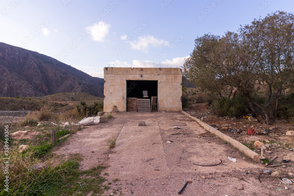 old abandoned and ruined construction old abandoned and ruined construction
