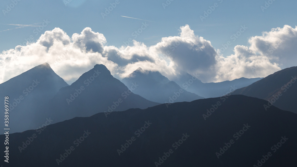 Panorama of Tatra Mountains