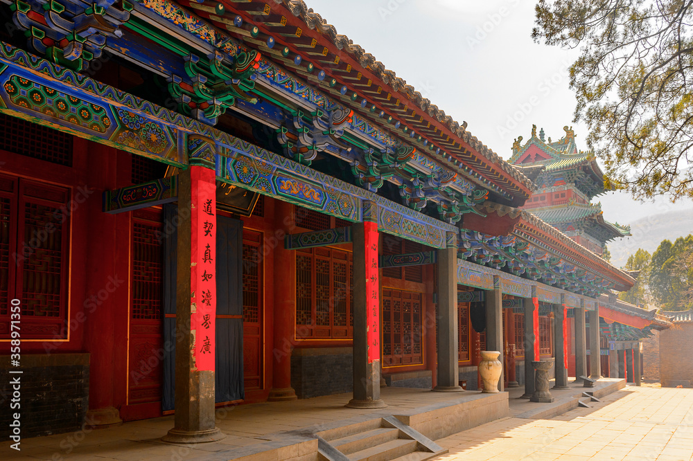 It's Pagoda at the Authentic Shaolin Monastery (Shaolin Temple), a Zen Buddhist temple. UNESCO World Heritage site It's Pagoda at the Authentic Shaolin Monastery (Shaolin Temple), a Zen Buddhist temple. UNESCO World Heritage site