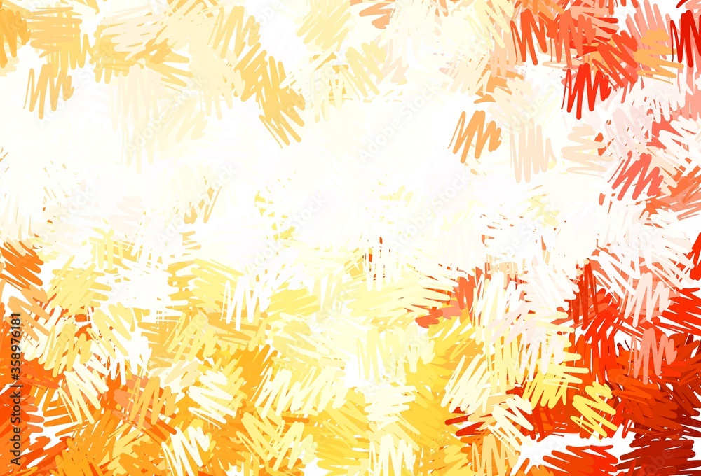 Dark Orange vector background with straight lines. Dark Orange vector background with straight lines.
