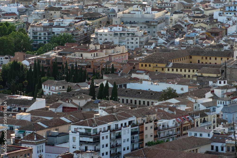 Fototapeta premium Granada Spain photos of the city of the Alhambra