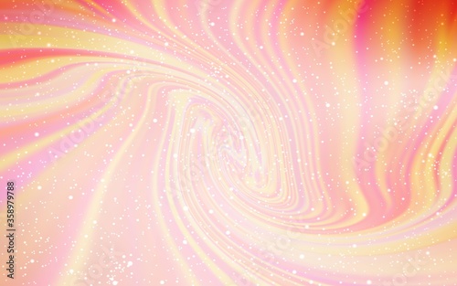 Light Red vector texture with milky way stars. Modern abstract illustration with Big Dipper stars. Pattern for astronomy websites.