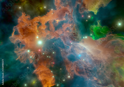 Fototapeta Naklejka Na Ścianę i Meble -  Space galaxy universe nebula 0030