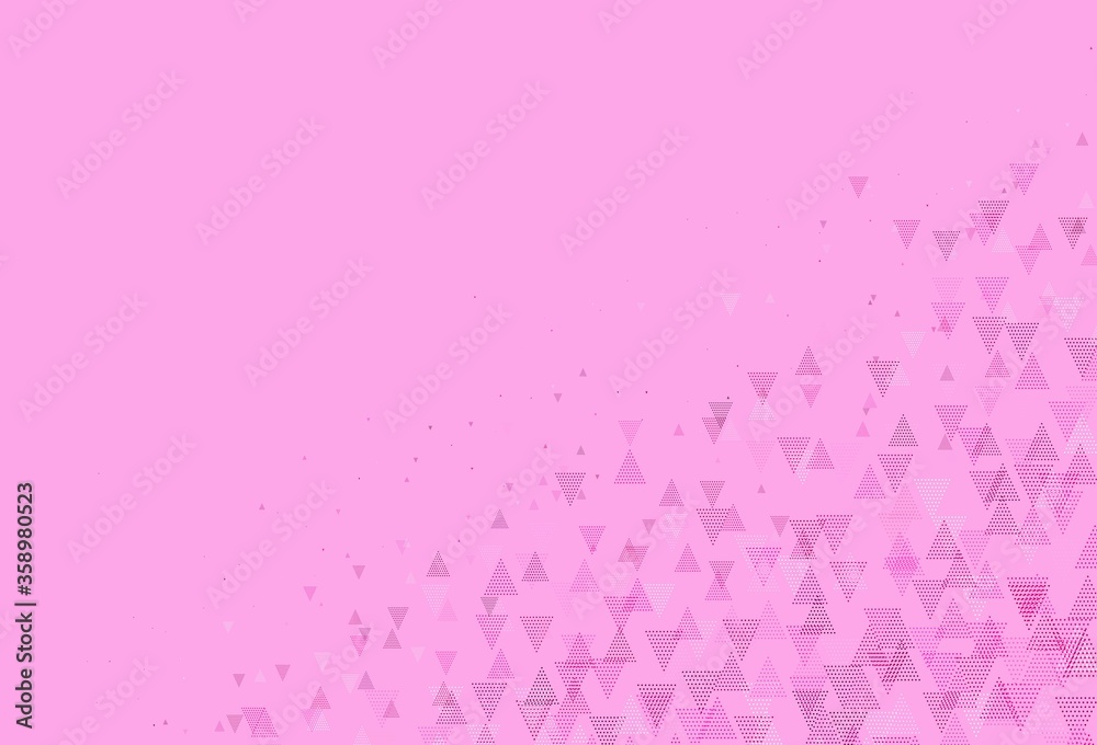 Light Pink vector background with polygonal style with circles. Light Pink vector background with polygonal style with circles.
