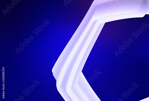 Dark BLUE vector template with wry lines.