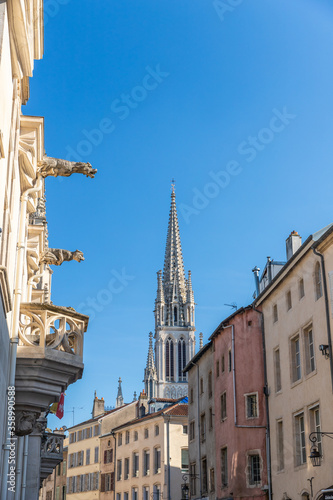 Towers of Saint Epvre Basilica in Nancy, France © Dmitry Tonkopi