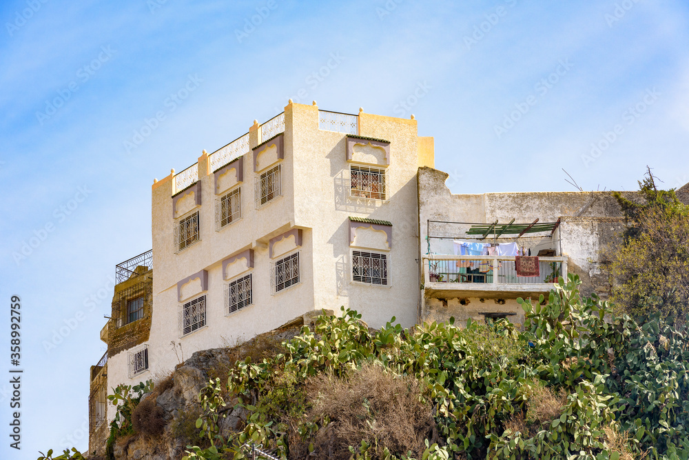 It's Houses in Moulay Idriss, the holy town in Morocco, named after Moulay Idriss I arrived in 789 bringing the religion of Islam It's Houses in Moulay Idriss, the holy town in Morocco, named after Moulay Idriss I arrived in 789 bringing the religion of Islam