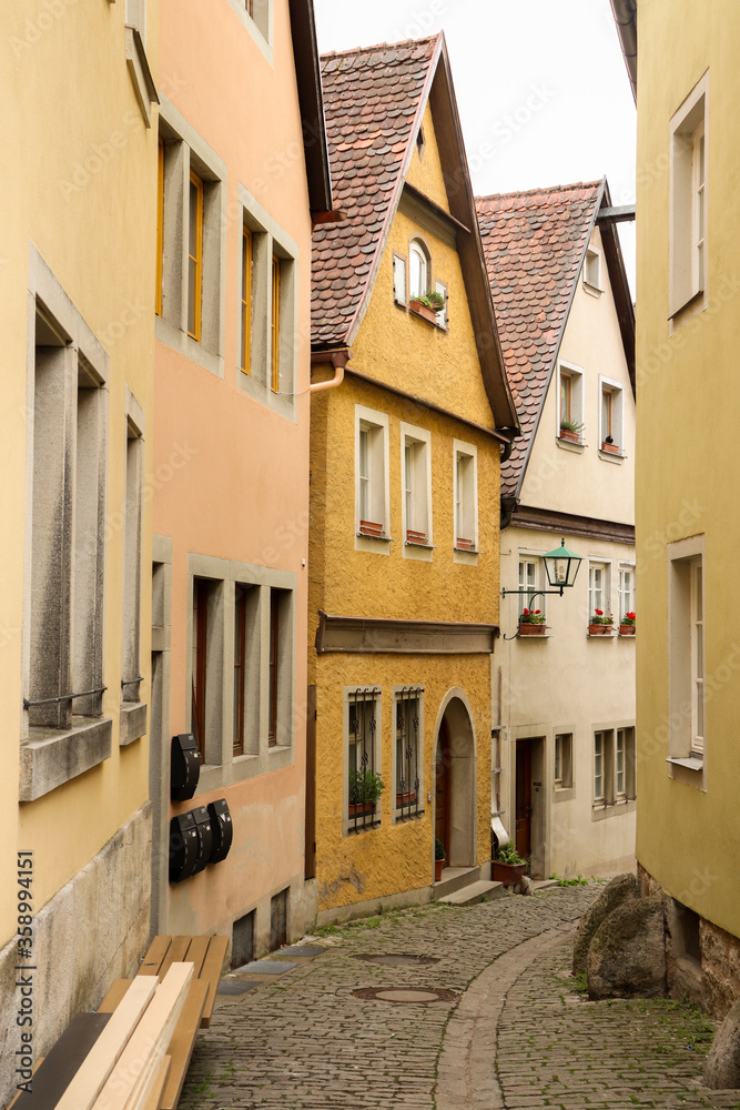 Street in Rothenburg, Germany