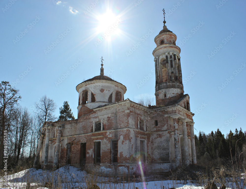 Obraz premium abandoned Church
