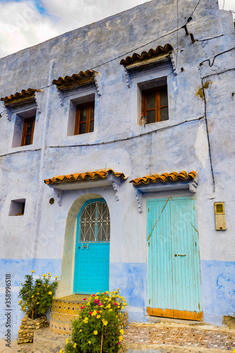 It's Architecture of Chefchaouen, Morocco. © Anton Ivanov Photo