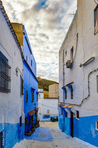 It's Architecture of Chefchaouen, Morocco. © Anton Ivanov Photo