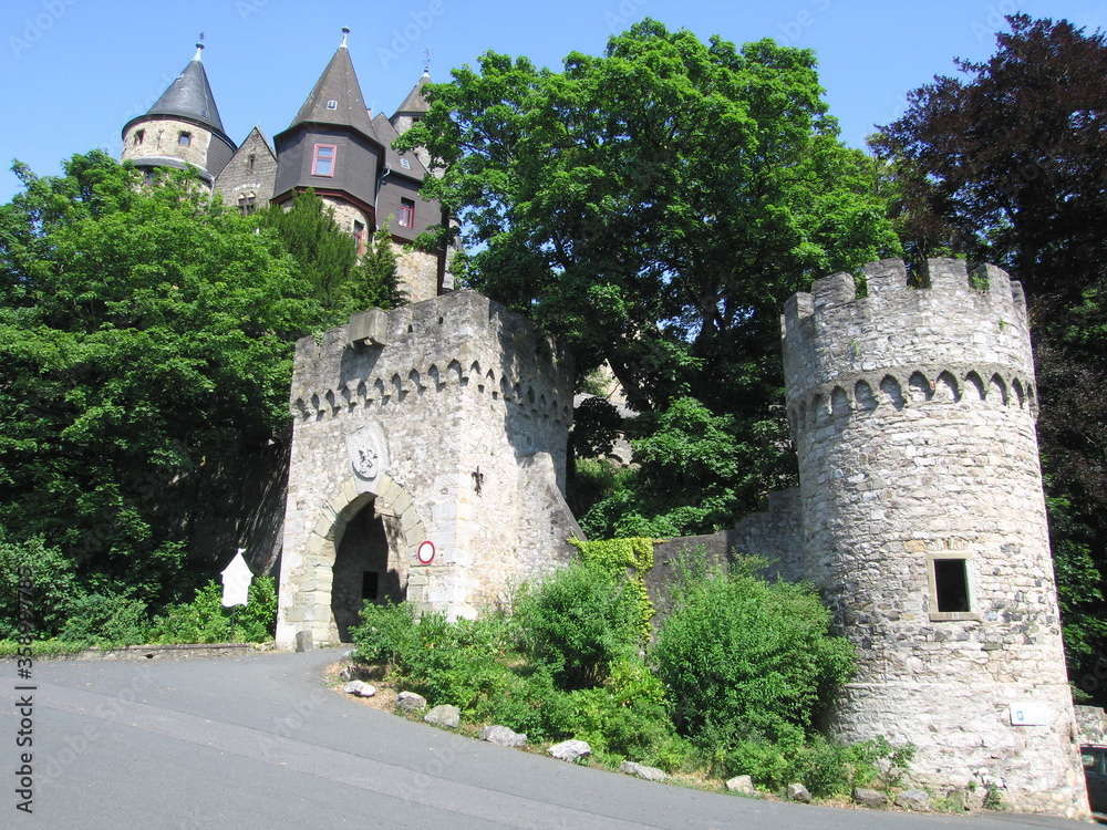Schloss Braunfels in Hessen an der Lahn