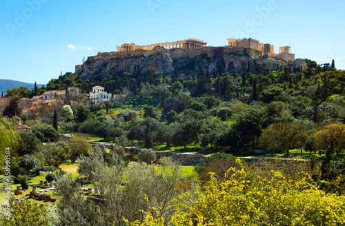 Athens and its historical monuments