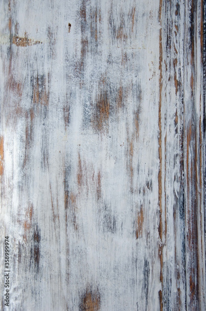 Wooden surface with erased white paint, rustic shabby style. Wooden surface with erased white paint, rustic shabby style.