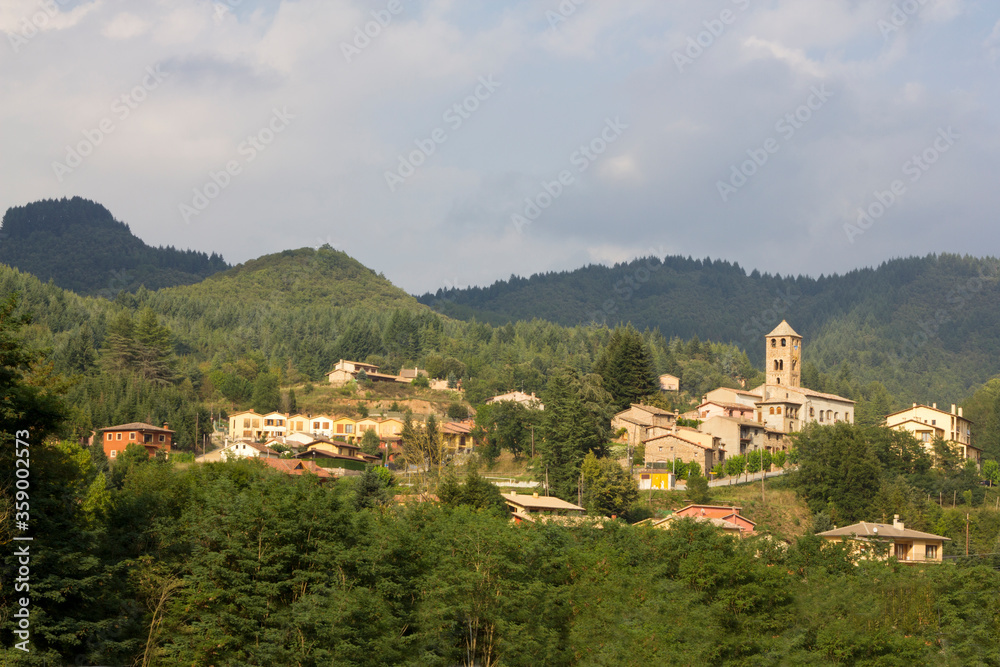 Espinelves is a municipality in the comarca of Osona in Catalonia, Spain. It is important village for the fair Fir, locally grown of the species Abies masjoanensis for Christmas trees.