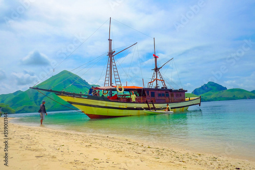 boat on the Raja Ampat