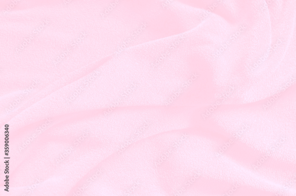 Pink pastel soft cotton towel from natural, texture for background, close up photo. Pink pastel soft cotton towel from natural, texture for background, close up photo.