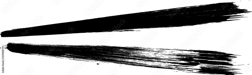 Grunge Paint Roller . Vector brush Stroke . Distressed banner . Black stripes isolated. paintbrush collection . Modern Textured shape . Dry border in Black . Bulge lines Grunge Paint Roller . Vector brush Stroke . Distressed banner . Black stripes isolated. paintbrush collection . Modern Textured shape . Dry border in Black . Bulge lines