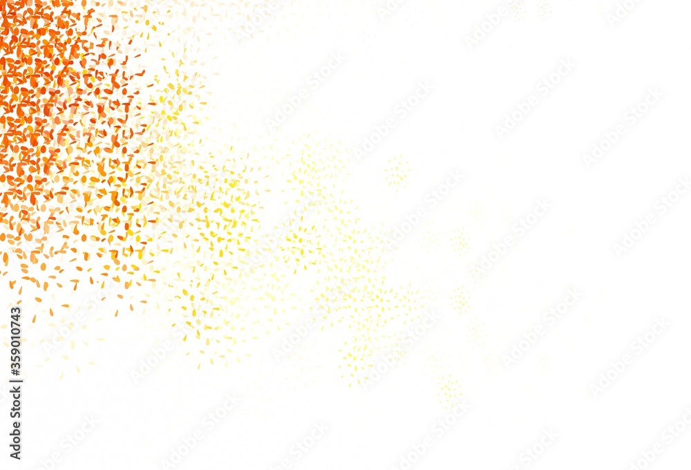 Light Orange vector texture with disks. Light Orange vector texture with disks.