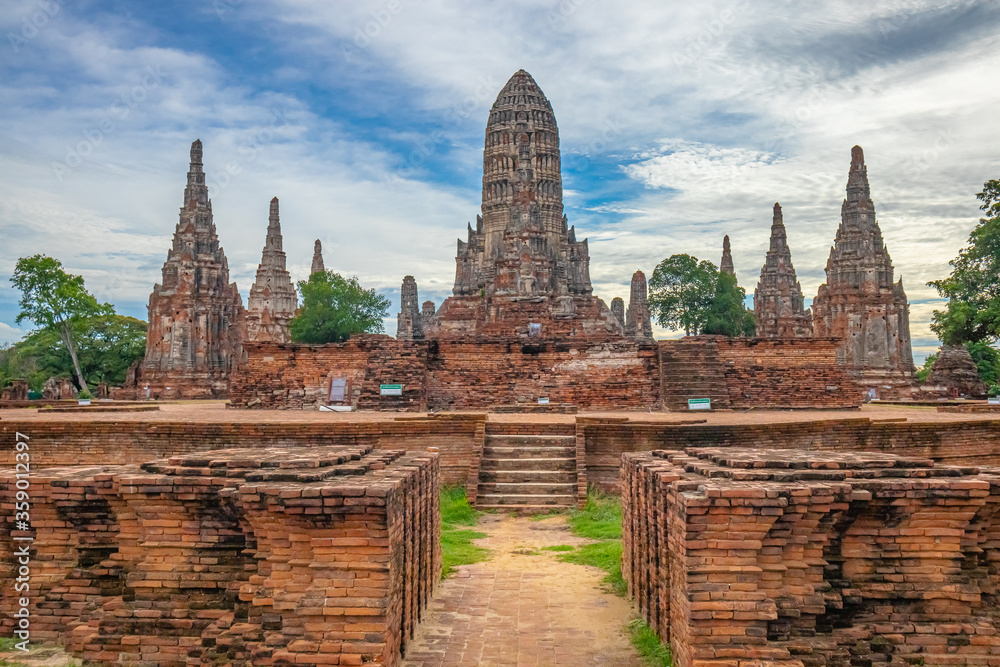 Chai Watthanaram Temple Old Ayutthaya Temple Chai Watthanaram Temple Old Ayutthaya Temple