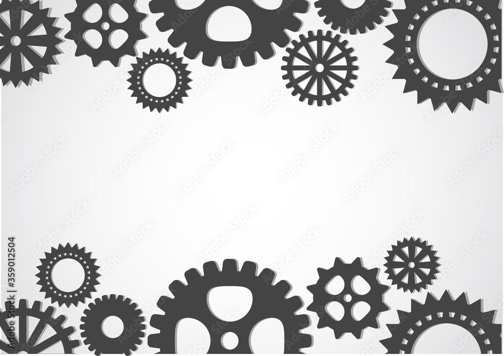 cogs abstract background