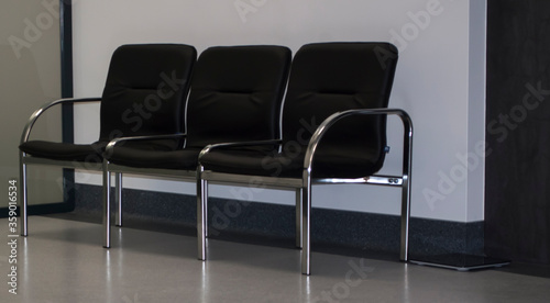 chairs in the medical center, waiting room