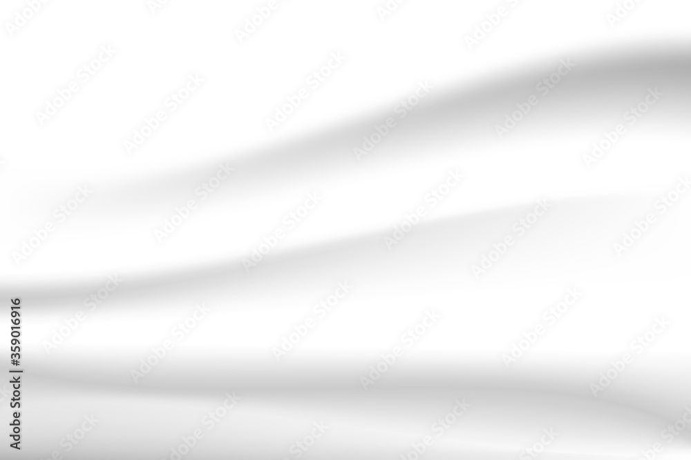 Abstract White Silky Cloth, Fabric Textile Drape with Crease Wavy Folds and soft waves. texture of crumpled paper. illustration vector. background and backdrop for cosmetics or milk products.
Abstract White Silky Cloth, Fabric Textile Drape with Crease Wavy Folds and soft waves. texture of crumpled paper. illustration vector. background and backdrop for cosmetics or milk products.
