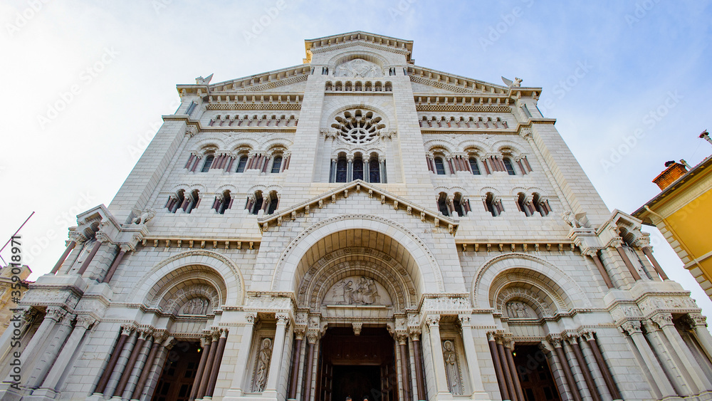 It's Saint Nicholas Cathedral, Monaco Cathedral. It is a church where many of Grimaldis were buried, including Grace Kelly and Rainier III It's Saint Nicholas Cathedral, Monaco Cathedral. It is a church where many of Grimaldis were buried, including Grace Kelly and Rainier III