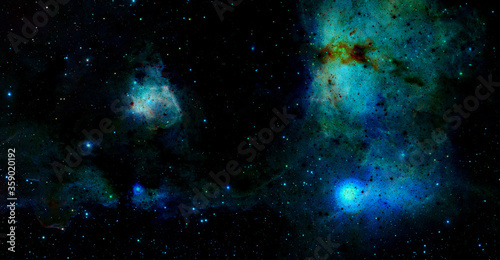 Dark outer space. Elements of this image furnished by NASA