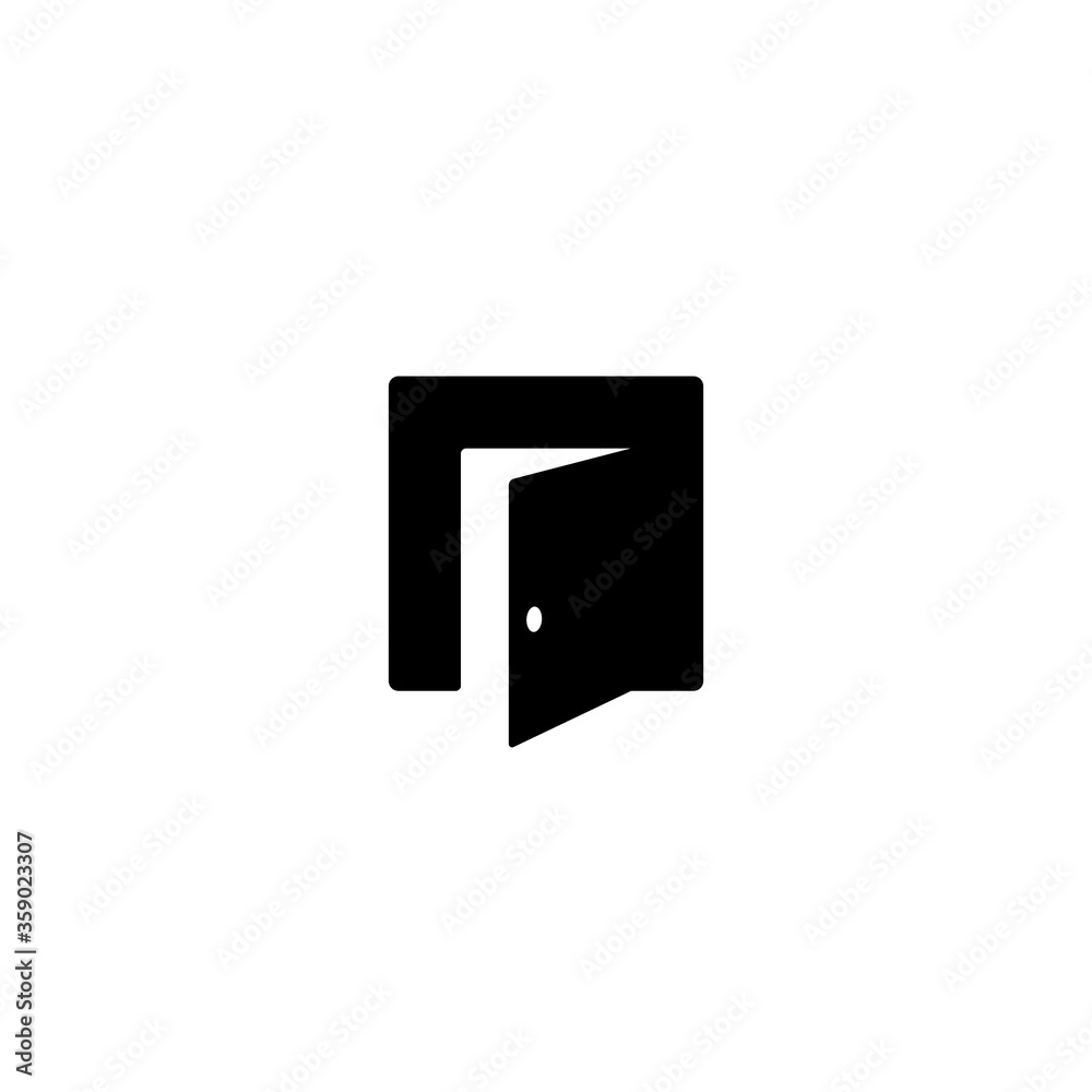 a simple Door logo / icon design a simple Door logo / icon design