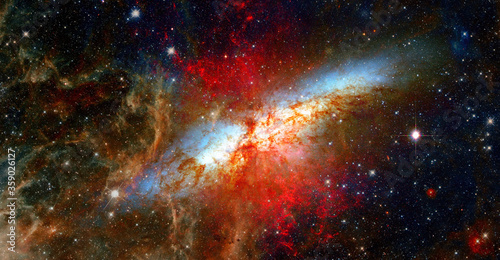 Fototapeta Naklejka Na Ścianę i Meble -  Supernova explosion. Elements of this image furnished by NASA.