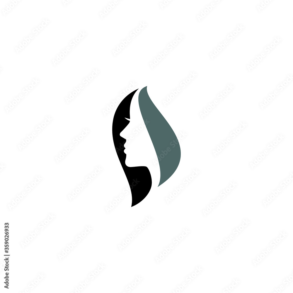 a simple Girl logo / icon design a simple Girl logo / icon design