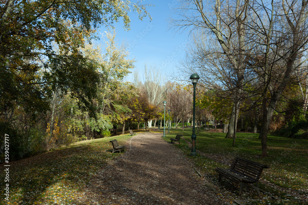 Parque Ribera De Castilla, Valladolid, Spain