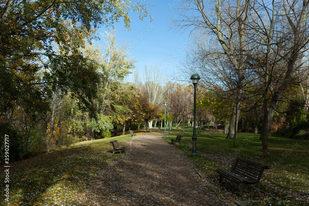 Parque Ribera De Castilla, Valladolid, Spain Parque Ribera De Castilla, Valladolid, Spain