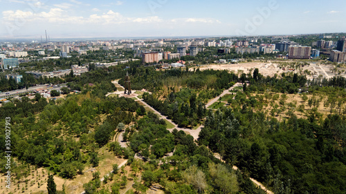 View of the city of Bishkek. Kyrgyzstan. © Sergey