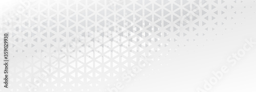elegant subtle triangle shapes abstract banner design