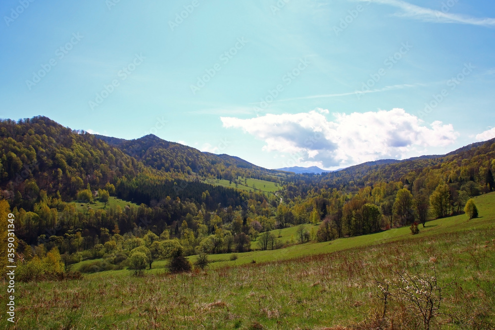 Beautiful Polish mountains Bieszczady Beautiful Polish mountains Bieszczady