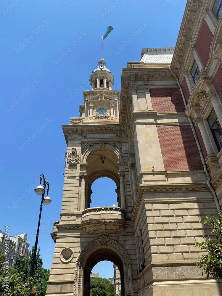 Φωτογραφία BAKU AZERBAIJAN; 20 JUNE 2020: Executive Power of the Baku City, informally called the mayoralty of Baku, is the executive authority of Azerbaijan's capital, Baku