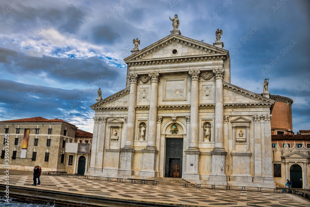 venedig, italien - kirche san giorgio maggiore