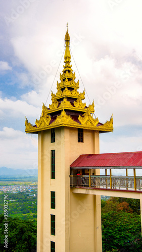 It's Su Taung Pyai, Mandalay, Myanmar. One of the Buddhist sites photo