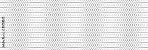 Fotografiet Honeycomb hexagon background pattern