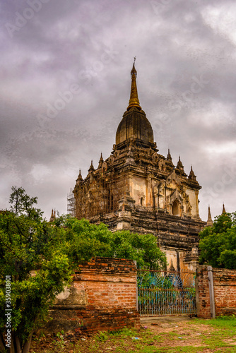 It's Sulamani Temple of the Bagan Archaeological Zone, Burma. One of the main sites of Myanmar.