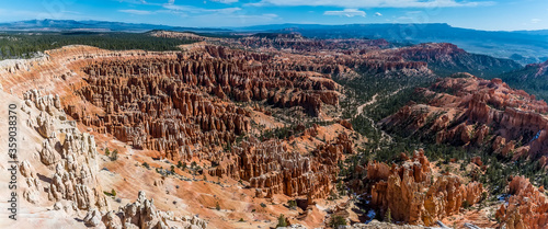 `Bryce Canyon, Utah viewed from Inspiration Point in Springtime