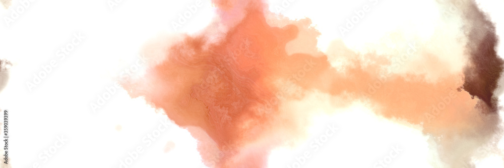 abstract watercolor background with watercolor paint with burly wood, light salmon and old lace colors